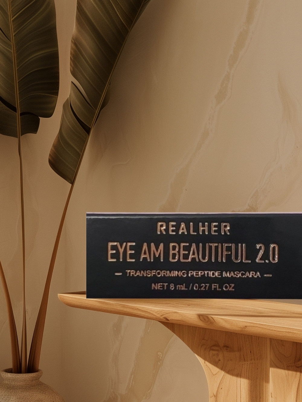 RealHer Eye Am 2.0 Mascara 8ml New In Box Vegan Gluten Free Lash Growth